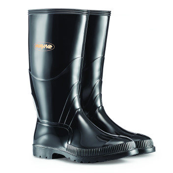 GUMBOOT DURALIGHT F1040 BLK NST SIZE:10